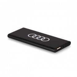 AUDI POWERBANKA KRUHY ČIERNA