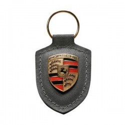 PORSCHE PRÍVESOK NA KLÚČE ŠEDÝ