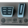 Chromové kryty pedálov VW pre DSG