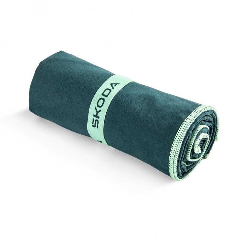 Funkčný uterák vo farbe emerald