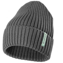 Súprava čiapky a šálu šedá